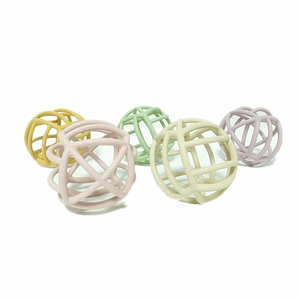 Giocattolo Massaggiagengive in Silicone Fubon con Design Traforato per Neonati e Bambini, Pallina per Alleviare il Dolore da Dentizione - Product Image 1