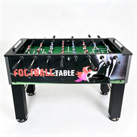 Grande table de baby-foot d'intérieur de compétition avec porte-gobelets intégrés pour bar et divertissement familial