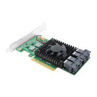PCIe 3,0x8 a 4 puertos Adaptador de interruptor NVMe PLX PEX8747