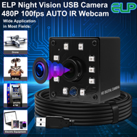 WDR USB kamera 3MP Aptina AR0331 H.264 1080P gece görüş kızılötesi UVC Webcam Windows Android Mac Linux ahududu Pi için