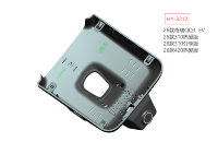 Chery QQ3 EV Dashcam Dubbele Lens 2K Ultra HD Nachtzicht Ingebouwde WiFi Automatische Loopopname Draadloze Niet-Invasieve Installatie