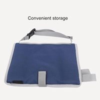 Bureau de tour pour les activités d'avion en bas âge couverture de plateau d'avion pour enfants-avions motif porte-gobelet arrière pliable 600d Oxford