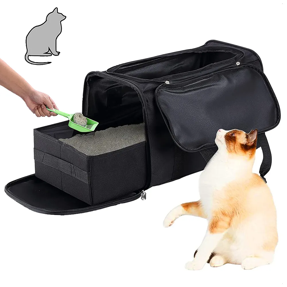 China Atacado Cat Litter Box Móveis Animais Cat Litter Box E Acessórios Easy Clean Cat Litter box Pull-out Type