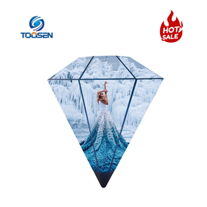 Độ sáng cao kim cương hình <span class=keywords><strong>LED</strong></span> màn hình thanh trung tâm mua sắm Hot <span class=keywords><strong>LED</strong></span> màn hình, sáng tạo tùy chỉnh trong khác nhau szes <span class=keywords><strong>LED</strong></span> hiển thị - Product Image 3