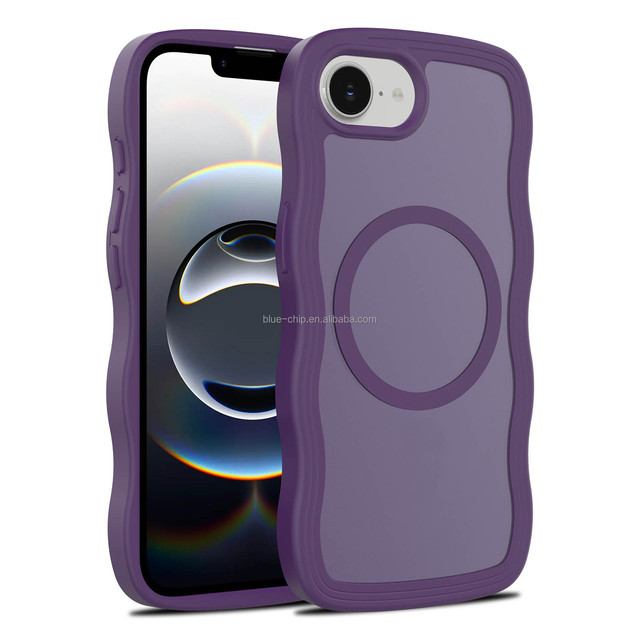 New Model Low Price Hot Selling High End Wavy Luxury Design Cell Phone Case for Iphone 16E Wholesale Latest Mobile Cover