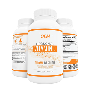 Capsules de vitamine C liposomale de marque privée OEM 60 suppléments de rappel du système immunitaire pour adultes femmes enceintes - Product Image 1