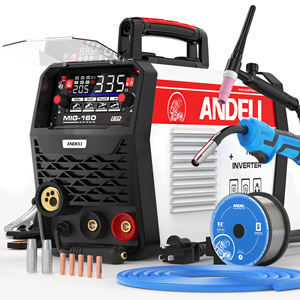 <span class=keywords><strong>ANDELI</strong></span> 2025 Novedad Soldadora 4 en 1 <span class=keywords><strong>Mig</strong></span> con Flux, Lift Tig y Electrodo, <span class=keywords><strong>MIG</strong></span>-160 220V, Alambre de 5KG - Product Image 1