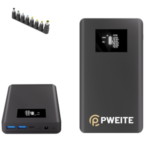 PWEITE Portable Power Station 120W Li-<b>Polymer</b> Battery USB DC Output With LED Display Quick Charge Support - Product Image 1