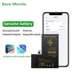 <span class=keywords><strong>Batterie</strong></span> de diagnostic OEM Kara Manda Premium pour <span class=keywords><strong>iPhone</strong></span> 15 Pro, <span class=keywords><strong>batterie</strong></span> authentique à cycle 0 pour <span class=keywords><strong>iPhone</strong></span> 12, 13, 14, 15 Pro Max, pour réparation - Product Image 1
