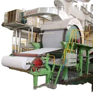 Making Paper Machine Chinese Products 1092mm 1.5-2tons Mini Recycle Paper Toilet Tissue Paper Making Machine Price