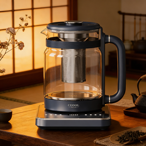High Quality <strong>Temperature</strong> Control Cordless Electric Glass <strong>Kettle</strong> and Water Boiler Tea Portable Electric <strong>Kettle</strong> for Boiling Water - Product Image 5