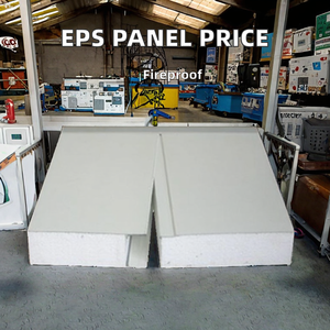 Thiết kế hiện đại chống cháy cách nhiệt EPS bánh sandwich panel thép tấm lưỡi bọt mái tường giá cả cạnh tranh cho tường mái - Product Image 2