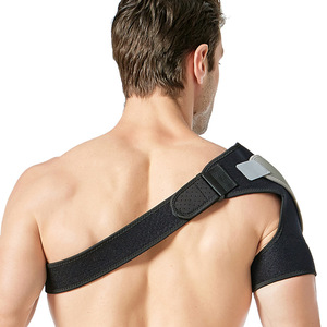 Suporte de Ombro Ajustável em Neoprene Respirável e Absorvente para Levantamento de Peso, Melhor Vendedor, Personalizado para Alívio da Dor - Product Image 5