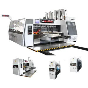 ZHENHUA SYKM 2 Color Flexo Printing Slotting Die Cutting Corrugated Carton Box Making Machine