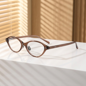 Gafas Vintage RTS con Protección Anti-Luz Azul, Montura Completa de Acetato Hecha a Mano de Alta Calidad, Bisagras de Resorte, Lentes AC, Unisex, en Tendencia - Product Image 5