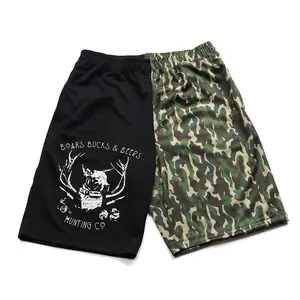 Drawstring Waist Mens Casual Outdoor hunting fishing shorts Custom Logo Casual Cargo Shorts With Pockets For Men