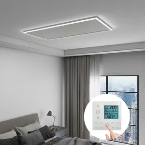 Plafond Gemonteerd Carbon Kristal Elektrische Radiator Warm Huis 640W Aluminium Frame Ver Infrarood Verwarming Paneel