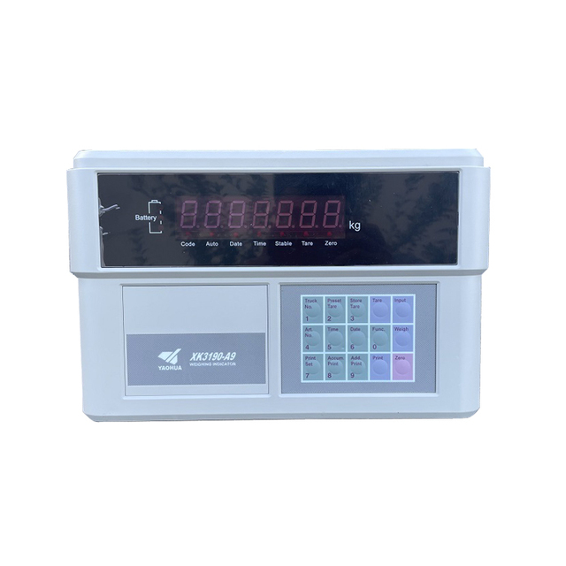Truck Scale Indicator Yaohua A9 Analog Weight Indicator for Weighbridge with Zemic Load Cells Keli Load Cells