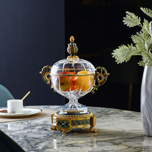 RORO <span class=keywords><strong>cadeau</strong></span> populaire Style européen bocal à bonbons <span class=keywords><strong>accessoires</strong></span> de <span class=keywords><strong>cuisine</strong></span> fantaisie verre cristal bocal à bonbons faveur de mariage <span class=keywords><strong>cadeau</strong></span> pour ami invité - Product Image 5