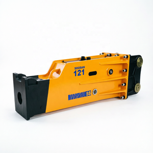 Rodamiento para Martillo Hidráulico Tipo Caja SB121, para Construcción y Minería, Incluye Componentes Principales: Martillo Rompedor con Cincel - Product Image 1
