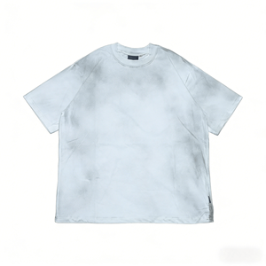 Camisa Casual de Manga Corta para Hombre, Personalizada, 100% Algodón Tejido, Lisa, Lavado Ácido, Estilo Vintage, 220g, Transpirable, Ecológica, para Verano - Product Image 2