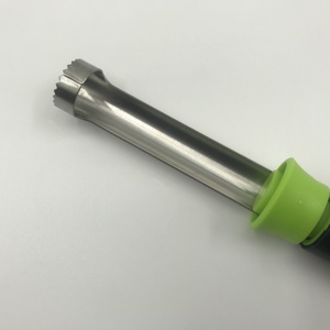 Éplucheur et dénoyauteur de fruits manuel 2-en-1 de haute qualité en acier inoxydable, outil de cuisine portatif pour extraire les noyaux et peler les fruits - Product Image 2