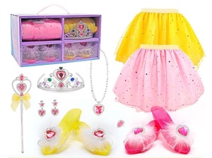 Set Giocattolo per Bambine con Scarpe e Gioielli da Principessa, Kit per Travestimenti e <span class=keywords><strong>Giochi</strong></span> di Ruolo - Product Image 2