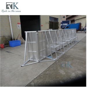 Barrera de Control de Multitudes de Aluminio Resistente a la Corrosión para Ferias Comerciales, Exposiciones, Interiores y Exteriores - Product Image 4
