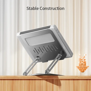 Soporte ergonómico ajustable para ordenador portátil, soporte para ordenador portátil, escritorio vertical, escritura estable, soporte giratorio para ordenador portátil <span class=keywords><strong>360</strong></span> para Mac, HP, Lenovo, Dell, <span class=keywords><strong>Samsung</strong></span> - Product Image 4