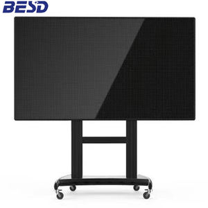 Умный HD 115 дюймовый большой светодиодный телевизор P2.5 для помещений полноцветный видеорекламный экран - Product Image 4