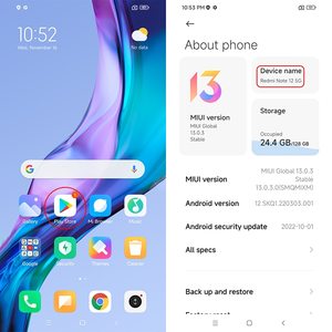 Mở Khóa Điện Thoại Thông Minh Xiaomi Redmi Note 12 Chính Hãng Bộ Sạc Nhanh Màn Hình 5G 6/128GB 6.67 ''Camera Kép Điện Thoại Di Động Android Thông Minh - Product Image 5