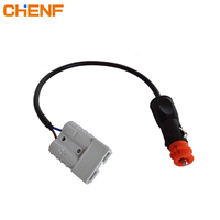 CHENF Connecteur à courant élevé 40A/50A/120A/175A/350A 600V Câble de charge de batterie Faisceau de câblage de véhicule électrique Borne en cuivre