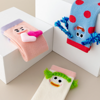 Chaussettes personnalisées à la mode et à motifs amusants Chaussettes en coton colorées et douces