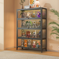 Vitrine en métal pour figurines, meuble de rangement en fer pour modèles et briques LEGO
