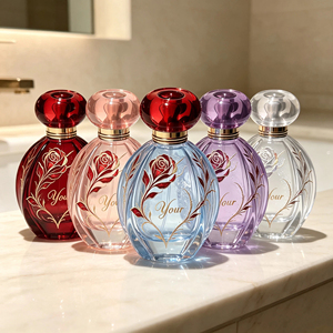 Eau de <span class=keywords><strong>Parfum</strong></span> en Gros Marque Privée <span class=keywords><strong>Parfum</strong></span> Intense Rose Oud Flacon Floral Rouge Doré Personnalisation de Marque Hub Global Fournisseur Professionnel - Product Image 6
