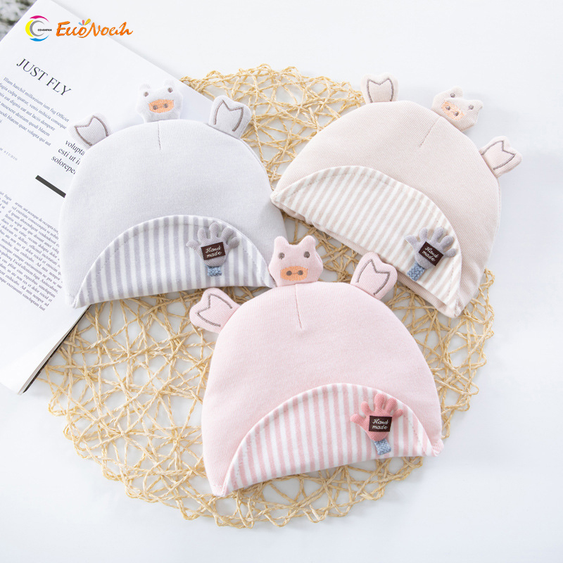 Изготовленные на заказ производители OEM теплая Модная мягкая детская хлопковая осенне-зимняя вязаная шапка