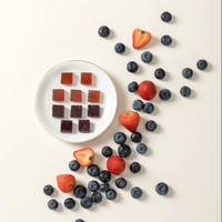 Sabor agridulce sabor a arándano de fresa sin sal fruta saludable aperitivos fruta mordida Bar