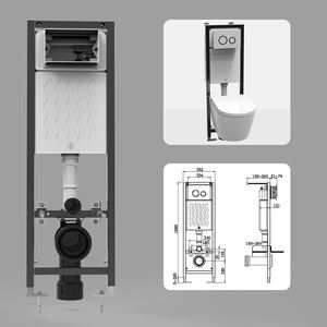 Types de réservoir de réservoir de toilette à bouton-<span class=keywords><strong>poussoir</strong></span> à vendre - Product Image 1