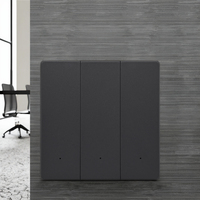 A1 vente en gros pour la maison intelligente Tuya interrupteur mural à bouton-poussoir Ultra-mince fonctionne avec Alexa Google Home Yandex Smart-ZigBee Compatible