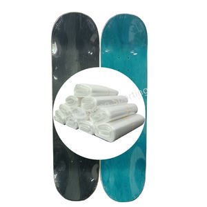 Film d'étanchéité de sac en polyoléfine PVC POF thermorétractable personnalisé pour paniers cadeaux de planche à roulettes et emballage rétractable - Product Image 1