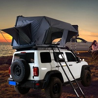 Tente de camping toutes saisons pour 2-3 personnes avec toit en aluminium automatique Overland ABS Hard Shell Waterproof Feature for Car Roof