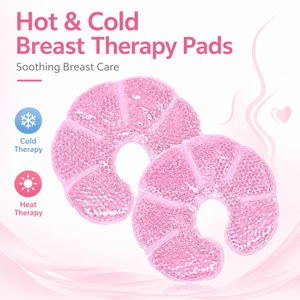 Almohadillas de Gel Suaves Resistentes a Fugas para el Pecho, Frías o Calientes, para el Cuidado Posparto, Comodidad en la <span class=keywords><strong>Lactancia</strong></span> - Product Image 1