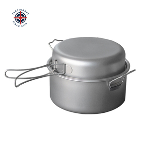 Juego de Cocina para Acampar al Aire Libre, Olla para Hervir, Sartén Pequeña y Grande, Portátil, Ligero, para 2-3 Personas, de Aluminio, para Cocina de <span class=keywords><strong>Gas</strong></span> e Inducción - Product Image 1