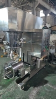 Mélangeur planétaire automatique sous vide en acier inoxydable de laboratoire avec moteur, boîte de vitesses et pompe pour la fabrication d'additifs alimentaires, 380V, capacité 5L