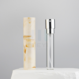 맞춤형 10ml 향수 분무기 입 스프레이 휴대용 알루미늄 마그네틱 캡 크림프 여행 향수 분무기 선물 상자 포장 - Product Image 5