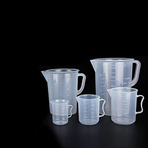 Werkseitig Hochwertiger Kunststoff-Messbecher Backwerk zeug becher 1000ml Kunststoff-Messbecher mit Griff - Product Image 5