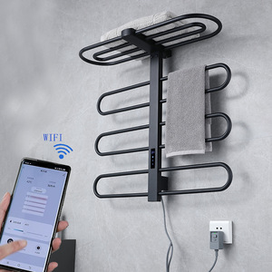 <span class=keywords><strong>Toallero</strong></span> eléctrico inteligente Kampolly para baño, Control de tiempo, pantalla <span class=keywords><strong>Digital</strong></span>, <span class=keywords><strong>termostato</strong></span>, <span class=keywords><strong>toallero</strong></span> caliente <span class=keywords><strong>con</strong></span> calefacción eléctrica - Product Image 3