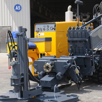 Foreuse directionnelle horizontale sur chenilles XZ360 à moteur diesel pour puits d'eau et sols, profondeur maximale 300 m