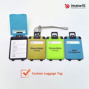 2026 New Idea Promotion <b>Gifts</b> Travel Plastic Luggage Tag/Suitcase Tag Imaiwill IM0200 Fashion Recyclable - Product Image 2