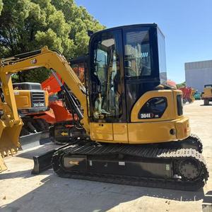 Offre Spéciale Mini-Excavatrice CAT 304E CR d'occasion à balayage zéro, 4 tonnes, d'origine japonaise, petite pelle compacte à faible nombre d'heures avec chenilles en caoutchouc pour usage agricole - Product Image 1